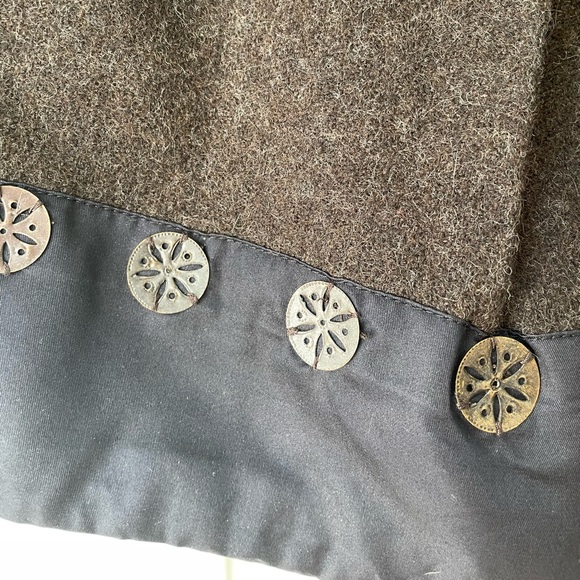 Samantha Sung Edith wool flannel pleat skirt Perfect condition Size US-4S EU-38 - Picture 2 of 5